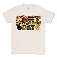 Natural Game day yellow and black team color Classic Tee - HowdyJamesFarm