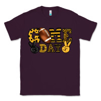 Plum Game day yellow and black team color Classic Tee - HowdyJamesFarm