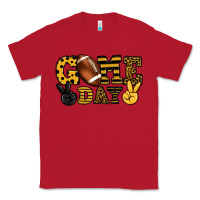 Red Game day yellow and black team color Classic Tee - HowdyJamesFarm