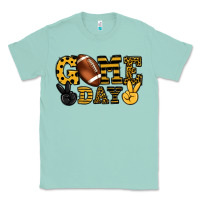 Seafoam Game day yellow and black team color Classic Tee - HowdyJamesFarm