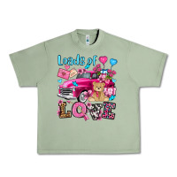 Oil Green loads of love valentine's day olivia Urban Heavy Tee - OliviaCreatesArt