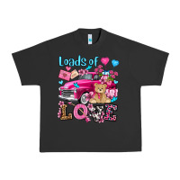 Pigment Black loads of love valentine's day olivia Urban Heavy Tee - OliviaCreatesArt