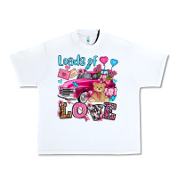 White loads of love valentine's day olivia Urban Heavy Tee - OliviaCreatesArt