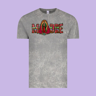 Madre Floral Aztec Leopard Vintage Tee Designed By Jasminsmagicworld