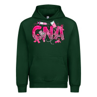 Forest Green breast cancer cna certified nursing assistant Urban Hoodie - JahusDesignShop