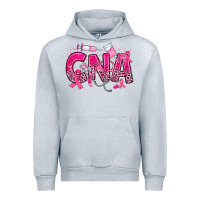 Heather Grey breast cancer cna certified nursing assistant Urban Hoodie - JahusDesignShop
