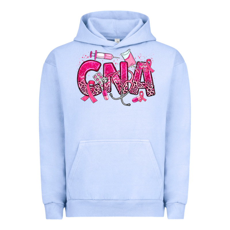Breast Cancer Cna Certified Nursing Assistant Urban Hoodie by JahusDesignShop | Teevron