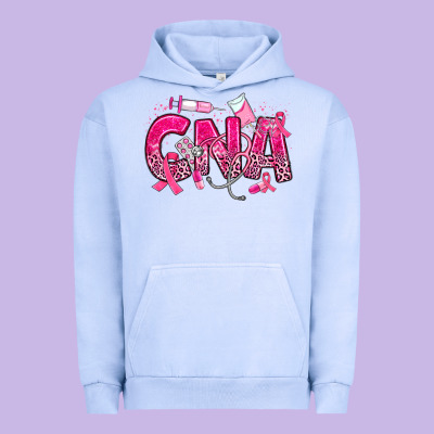 Breast Cancer Cna Certified Nursing Assistant Urban Hoodie Designed By Jahusdesignshop