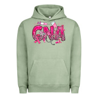 Pigment Oil Green breast cancer cna certified nursing assistant Urban Hoodie - JahusDesignShop