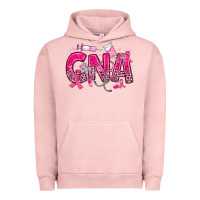 Pigment Salmon breast cancer cna certified nursing assistant Urban Hoodie - JahusDesignShop