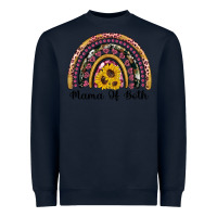 Navy mama of both rainbow Heavyweight Sweatshirt - Artiststas