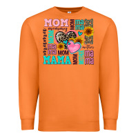 Carrot mom mama mommy with hearts Premium Sweatshirt - AdoDesignShop