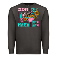 Smoke mom mama mommy with hearts Premium Sweatshirt - AdoDesignShop