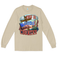 Mushroom This is gods country Long Sleeve Tee - FaDigitalArtStudio