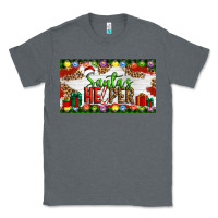 Charcoal Heather Christmas Santa's Helper Classic Tee - Artiststas