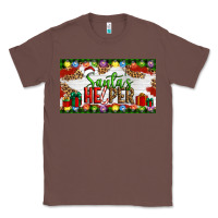Chestnut Christmas Santa's Helper Classic Tee - Artiststas