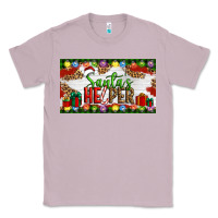 Lilac Christmas Santa's Helper Classic Tee - Artiststas