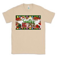 Mushroom Christmas Santa's Helper Classic Tee - Artiststas