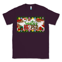 Plum Christmas Santa's Helper Classic Tee - Artiststas