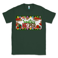 Sports Green Christmas Santa's Helper Classic Tee - Artiststas