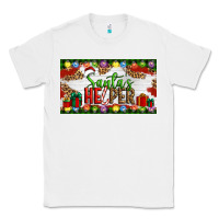 White Christmas Santa's Helper Classic Tee - Artiststas