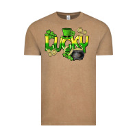 Vintage Coffee Lucky St. Patrick's Day Vintage Tee - HowdyJamesFarm
