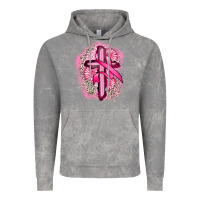 Cloud Rock breast cancer cross Vintage Hoodie - FaDigitalArtStudio