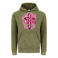 Vintage Olive breast cancer cross Vintage Hoodie - FaDigitalArtStudio