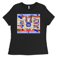 4 Th Of July Ladies Tee | Teevron