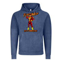 Vintage Denim turbo man Vintage Hoodie - maiPhamDesign