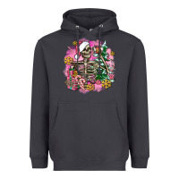 Smoke pink coffee gifts christmas skeleton coffee Heavyweight Hoodie - AdoDesignShop