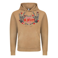 Vintage Camel Happy Valentine's Day skeleton hands Vintage Hoodie - FaDigitalArtStudio