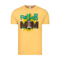 Vintage Mustard Football Mom mother's day Vintage Tee - HowdyJamesFarm