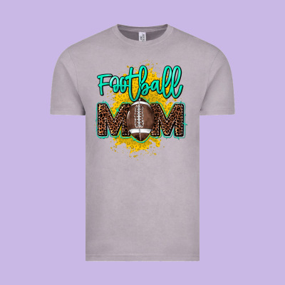 Football Mom Mother's Day Vintage Tee Designed By Howdyjamesfarm