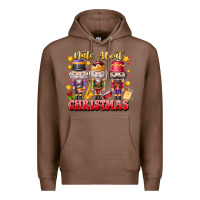 Chestnut Nuts About Christmas Premium Hoodie - CowhideDigitalArt