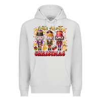 Dove Grey Nuts About Christmas Premium Hoodie - CowhideDigitalArt