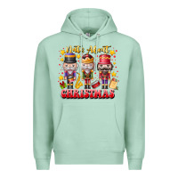 Seafoam Nuts About Christmas Premium Hoodie - CowhideDigitalArt