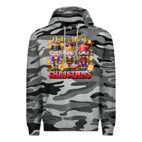 Slate Camo Nuts About Christmas Premium Hoodie - CowhideDigitalArt