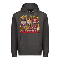 Smoke Nuts About Christmas Premium Hoodie - CowhideDigitalArt