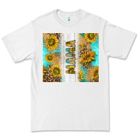 White western mother's day mama with turquoise and sunflowers and leopard tu Premium Tee - TumblerDesignByShophia
