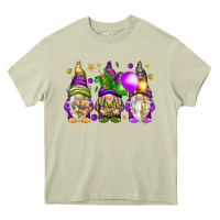 Mossy Mardi Gras gnomes Heavy Core Tee - NancyCooperArtShop