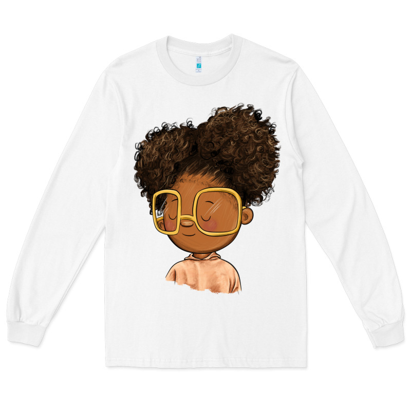 Black Girl Long Sleeve Tee by FaDigitalArtStudio | Teevron