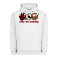 Pigment Lunar Rock peace love christmas Urban Hoodie - JahusDesignShop