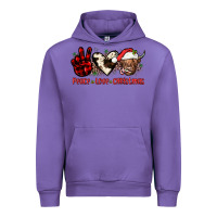 Tulip peace love christmas Urban Hoodie - JahusDesignShop