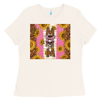 Bone skull mom sunflowers Ladies Tee - TumblerDesignByShophia