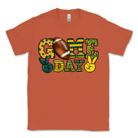 Copper Game day yellow and green team color Classic Tee - HowdyJamesFarm