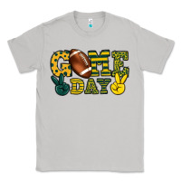 Moon Dust Game day yellow and green team color Classic Tee - HowdyJamesFarm