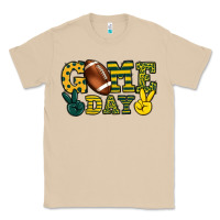 Mushroom Game day yellow and green team color Classic Tee - HowdyJamesFarm