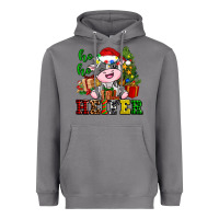 Storm ho ho heifer little cute christmas cow Heavyweight Hoodie - AdoDesignShop