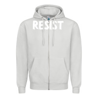 Dove Grey resist Zipper Hoodie - maiPhamDesign